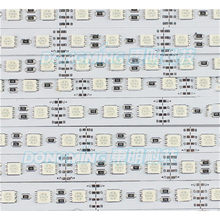 100 unids/lote tira de luces led 1M 72 leds SMD 5050 barra de luz LED rgb DC12V para armario de cocina 2024 - compra barato