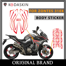 Kodaskin motocicleta para zontes 310x 2d, adesivo de carenagem, decalque emblema 2024 - compre barato