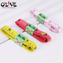 Useful Body Measuring Ruler Sewing Tailor Tape Measure Soft 60 Inch 1.5M Sewing Ruler Meter Sewing Measuring Tape D5 2024 - buy cheap
