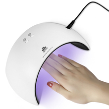 Светодиодная УФ-лампа 27 Вт, Сушилка для ногтей для всех видов гель-лака, Сушилка для ногтей, профессиональная машина для гель-лака для салонов и домашнего использования 2024 - купить недорого