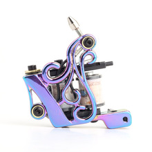 Professional Colorful Coil Tattoo Machine 10 Wrap Coils Tattoo Gun For Liner 2024 - buy cheap