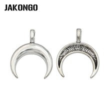 JAKONGO-Colgante de plata del Tíbet para pulsera, accesorios de joyería hechos a mano, 20x17mm 2024 - compra barato