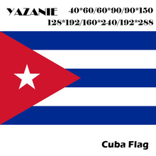 YAZANIE-Bandera de Cuba del mundo, 60x90cm/90x150cm/120x180cm/160x240cm 2024 - compra barato