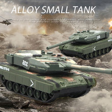 Alloy Tank Military Tank Toy Tank Model Multicolor Alloy Cultivate Interest Desk Decoration Pocket PULL BACK Tank Inertial Toy 2024 - buy cheap