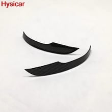 Hsyicar For Ford Focus 2019 Car Door Side Rearview Mirror Decoration Strip Sticker Styling Cover Trim Exterior Accessories ABS 2024 - buy cheap