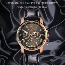New Fashion Women Leather Band Quartz Analog Wrist Watch 2024 - buy cheap