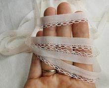 10 Meters Handmade DIY Clothing Lace Accessories Light Skin Pink Cheap Lace Ribbon Embroidery Lace Fabric Curtain Sofa Lace Trim 2024 - buy cheap