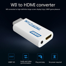 1080P Wii To HDMI Converter Adapter 3.5mm Audio Box 720P And 1080P Output 3.5mm Port Hdmi Adapter Plug And Play 2024 - buy cheap