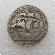 Portugal 5 $00 escudo 1932,1937 moeda cópia moedas comemorativas-medalha moedas colecionáveis 2024 - compre barato