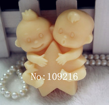 wholesale!!!1pcs Constellation Gemini(zx843) Silicone Handmade Soap Mold Crafts DIY Mould 2024 - buy cheap