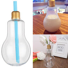 Plastic Transparent Fruit Juice Light Bulb for Copper Wire String Light Creative Water Bottle Cup Drink Bottle bulb Lid Gifting 2024 - buy cheap