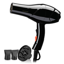 Hair Dryers dryer high-power salon home student air duct negative ion cool and hot NEW 2024 - buy cheap