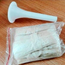 Sausage Packaging 10pcs/Lot Casings for Sausage,Each Length:2.5 Meters Wide:28mm,Salami,Inedible Casings + Funnel Meat Filler 2024 - buy cheap