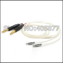6,5 мм посеребренный 99.988% 5N OFC кабель для наушников HD800 2024 - купить недорого