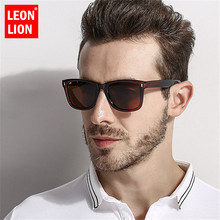 LeonLion 2021 Vintage Classic Polarized Sunglasses Men Driving Eyewear High Quality UV400 Street Beat Oculos De Sol Gafas 2024 - buy cheap