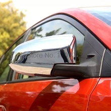 Capa de espelho retrovisor para toyota yaris xp150 hatchback 5dr 2014 2015, tampa cromada de espelho lateral para portas de carro, protetores, acessórios de guarnição 2024 - compre barato
