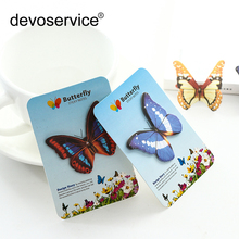 2Pcs/Lot Butterfly shape sticky Notes Office Notes Kawaii Stationery Sticker Bookmark Flags School Supplies Handbook Decoration 2024 - buy cheap