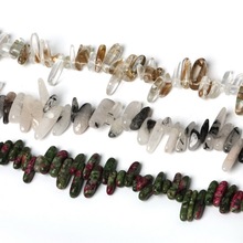 Miçangas de pedras naturais, para fazer joias, pulseira diy, colar de 15 polegadas, instantâneo 2024 - compre barato