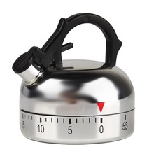 Temporizador mecánico con forma de tetera para cocina, cronómetro con temporizador de 60 minutos, herramienta para contar, temporizador de cocina 2024 - compra barato