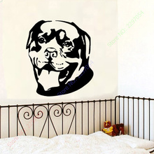 Wall stickers Home decor SIze:560mm*670mm PVC Vinyl paster Removable Art Mural Dog 2024 - buy cheap