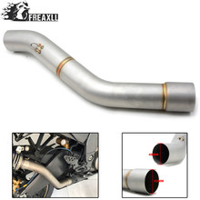 Motorcycle Middle Mid Exhaust Pipe Mid Pipe Connecting Link Pipe For kawasaki ZX10R ZX-10R ZX 10R 2008 2009 2010 2024 - buy cheap