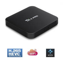 TX3 PRO TV BOX Android 6.0 Amlogic S905X Quad Core Set-top Box RAM 1G 8G Android TV Box HDMI H.265 2.4G WIFI Media Player 2024 - buy cheap