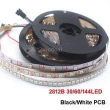 1-5Meter WS2812B Full Color Symphony 30 60 144 LED Pixel/Meter SMD 5050 Built-in IC Programmable Addressable 5V Strip lights 2024 - buy cheap