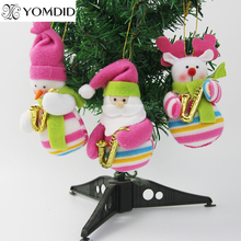 3pcs Christmas tree decorations Santa snowman deer enfeite de natal adornos navidad 2015 2024 - buy cheap