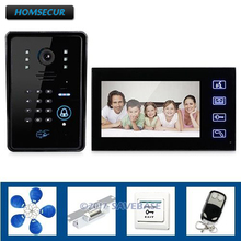 HOMSECUR Door Phone Doorbell Touch Key Video With Ir Camera With Keypad Door Lock Remote 2024 - buy cheap