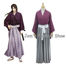 Anime Hakuouki Hijikata Toshizo Cosplay Costumes Halloween Role Playing Clothes Top & Pants Kimono Uniform Suit 2024 - buy cheap