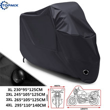 XL XXL XXXL XXXXL High Quality 210D Waterproof Outdoor Motorcycle Moto Cover Electric Bicycle Covers Motor Rain Coat 3 Colors 2024 - buy cheap