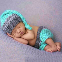 Fantasia para bebês, meninos e meninas, roupas de crochê bonitas para fotos 2024 - compre barato