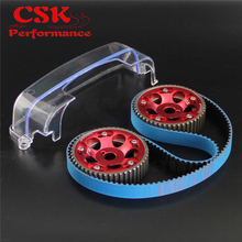 Timing Belt + Cam Cover + Cam Gear Pulley Kit Fits For Toyota MARK IV 2JZ-GTE 2JZ Purple/Red/Blue 2024 - buy cheap