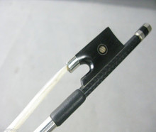 1pcs Nice plaid Carbon fiber violin bow 4/4 good balance 2024 - buy cheap