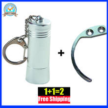 Key detacher eas stop lock tag remover eas tag lockpick unlocker+1piece mini hook detacher handheld remover for  AM alarm tag 2024 - buy cheap