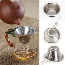 Chá malha inuser reutilizável filtro de chá bule de aço inoxidável solto folha de chá spice filtro drinkware acessórios de cozinha 2024 - compre barato