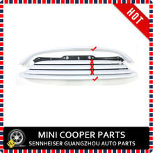 Brand New ABS Plastic White Color Cooper Model Up and Lower Front Grille Trims For mini cooper R56 R55 R57 R58 R59 (3Pcs/set) 2024 - buy cheap