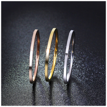 Conjuntos de anéis de aço inoxidável, 3 peças, joias, roupa diária, branco/ouro/ouro rosa, 3 tons, cores, anéis de dedo 2024 - compre barato
