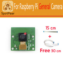 Módulo de câmera geral raspberry pi, sensor ov5647, 720p e 1080p, vídeo hd em 30fp 2024 - compre barato
