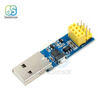 ESP8266 ESP-01 ESP-01S беспроводной WIFI загрузочный модуль адаптер пластина USB интерфейс платы 2024 - купить недорого