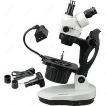 AmScope Supplies 3.5X-90X Advanced Jewel Gem Microscope + 5MP Camera 2024 - buy cheap