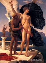 Retrato pintura de mujer Frederic Leighton Icarus y Daedalus hecho a mano de alta calidad 2024 - compra barato