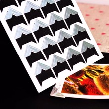 4800 pcs/lot (200 sheets) DIY Vintage Corner kraft Paper Stickers for Photo Albums Frame Decoration Scrapbooking 2024 - buy cheap