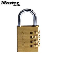 Outdoor Lock No Key 4 Digit Combination Coded Padlock, Waterproof Rustproof Brass Big Size Copper for Fence Warehouse Door Locks 2024 - buy cheap