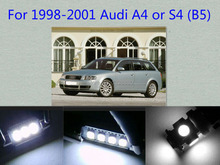 Error libre CANbus 16 unids LED blanco interior Paquetes kit para Audi 1998-2001 A4 o S4 (B5) mapas cúpula puerta del pozo tag luces 2024 - compra barato