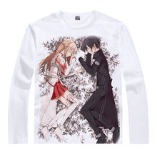 Ordinal Scale OS T-Shirt Kirigaya Kazuto Shirt Cool Long sleeves t-shirts anime and manga Printed T Shirts anime cute shirts a 2024 - buy cheap