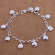 Beautiful fashion 925 sterling silver charm Bracelet Gorgeous jewelry pea /adcaiuja bpnakgua AH077 2024 - buy cheap