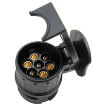 Adapter Trailer Electric 13 to 7 Pin Plug Converter Waterproof Socket For Caravan Towbar M8617 2024 - buy cheap