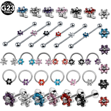 1PC Titanium Nose Ring Mirco Dermal Anchor Piercings Rook Helix Conch Piercings Lip Piercings Ear Industrial Captive Bead Ring 2024 - buy cheap