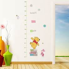 Милые наклейки на стену Винни-Пух DIY Наклейка Съемный стикер декор для детской комнаты 2024 - купить недорого